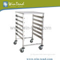 Stainless Steel GN Trolley with Tabletop
